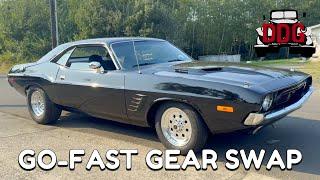 One Tire Fryer - Let's "Fix" This 1973 Dodge Challenger With 4.30 Suregrip Gears (An 8 3/4 How-to)