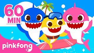 [BEST] Baby Shark in Summer Time | Baby Shark Compilation | Pinkfong Official