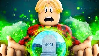 He Could See The Future! A Roblox Movie