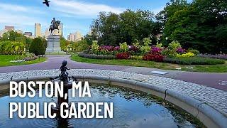 The Public Garden, Boston Walking Tour - Boston, MA, United States