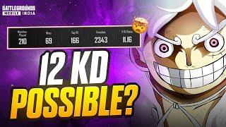 VERY CLOSE TO 12KD!  | BGMI LIVE