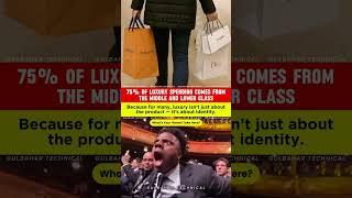 75% of Luxury Spending Comes from the Middle Class – WHY? 