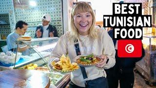 First Time Trying TUNISIAN Food! Street Food Feast TUNIS! طعام تونسي
