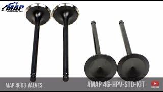 MAP 4G63 High Performance Valves | DSM & Evo