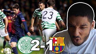 American FIRST REACTION to CELTIC 2-1 BARCELONA IN 2012 CHAMPIONS LEAGUE