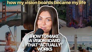 HOW TO MAKE A VISION BOARD THAT WORKS FOR 2025