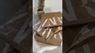 zara new in autumn unboxing haul