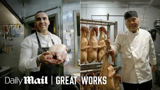 Two Master Chefs Show How Difficult it is to Cook Perfect Duck | Great Works | Daily Mail