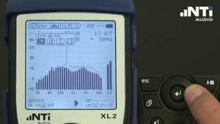 NTi Audio: XL2 Sound Level Meter Function