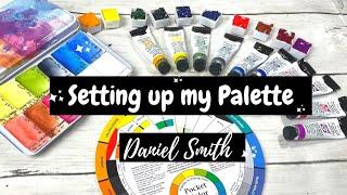 How to create a watercolour palette | Daniel Smith watercolors & swatches