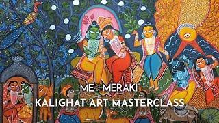 Learn Kalighat Pattachitra with MeMeraki | Kalighat Pattachitra Tutorial | Beginner Friendly