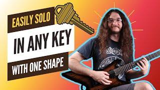 Master Soloing in Any Key with One Guitar Shape