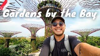 Así son los JARDINES más FUTURISTAS del MUNDO! Gardens by the Bay - Singapur #5