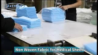 Spunbond Mateiral Non Woven Fabric For Hospital Bed Sheets