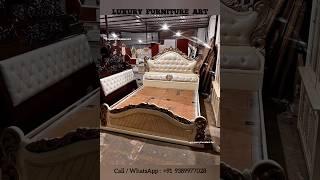 Antique furniture, White-Gold furniture, Luxury style furniture #ytshorts #youtube #trending #shorts