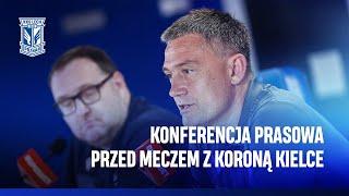 KONFERENCJA PRASOWA | Trener Mariusz Rumak przed meczem z Koroną Kielce