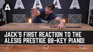 Unboxing the Alesis Prestige 88-Key Digital Piano (Jack's First Reaction)