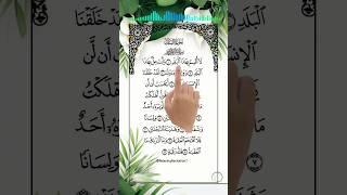 Surah Al-Balad Made Easy | Read & Follow Quran Text!