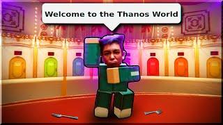 ROBLOX SQUID GAME but I'm THANOS... (FUNNY MOMENTS)