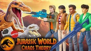 Los Seis de Nublar y sus Figuras de Jurassic World: Chaos Theory de Mattel