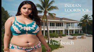 Maharani  Indian Plus Size Cuvry Model - Ursa beach