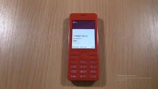 Nokia 206 incoming call