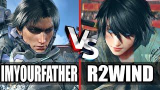 Tekken 8  Imyourfather (LEE) vs R2WIND (ASUKA)  High Level Gameplay