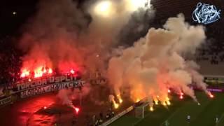 Hajduk Split vs. Dinamo Zagreb (Leuchtraketen - Pyro 16.3.16