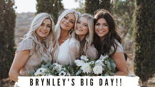 BRYNLEY'S LAST DAY AS A SINGLE WOMAN!! *WEDDING PREP*