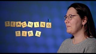 Teaching Tips: Beth Richardson