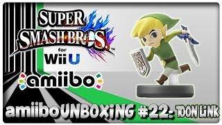Amiibo Unboxing #22: Toon-Link + Super Smash Bros. U & Hyrule Warriors Features