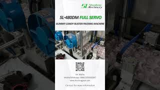 #shunlongmachinery SL-480DM Full servo eyeball gummy candy blister packaging machine