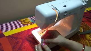 Electric machine se #Piko krne ka tarika, Ghar pr piko kese kre #USHA Janome sewing machine