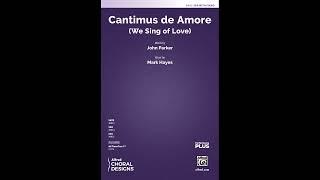 Cantimus de Amore (SSA) by Mark Hayes – Score & Sound