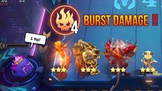 Burst Damage Inferno Fiend Tharz Skill 3 for Beginners | Magic Chess