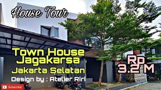 House Tour : Jagakarsa Townhouse, Design minimalis modern by ATELIER RIRI .