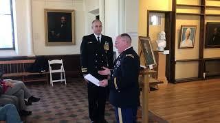 Framingham man promoted to Navy Commander