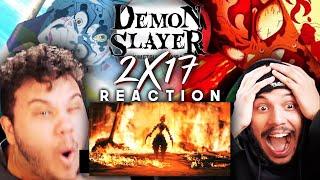 Demon Slayer Season 2 Episode 17 REACTION | The Best Action Scene in Anime History.