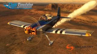 SimWorks Studios Van's RV-8 – Low Level Fun at Monument Valley – Microsoft Flight Simulator