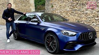 Essai Mercedes-AMG E63S - 300 km/h en famille !!!