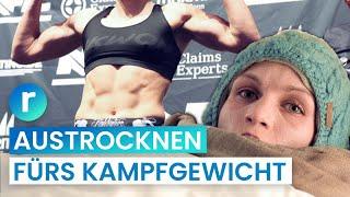 Krass abnehmen für den Kampf: Katharina trocknet ihren Körper aus | reporter