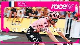 LIKE SEVEN INCHES FROM THE MIDDAY SUN -  Stage One | RaceTV | Alberto Bettiol | Tour de France 2024