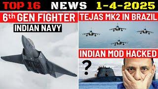 Indian Defence Updates : 6th Gen Fighter,Tejas MK2 in Brazil,Spain Pinaka Order,T-90 Anti-Drone Gun