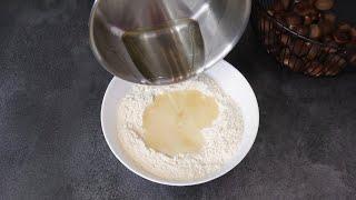 Заливаю муку кипятком и на противень, вкуснятина необыкновенная. Всегда так делаю и Вам советую!