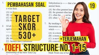 Cara efektif dan cepat menjawab soal TOEFL Structure #toeflstructure #belajartoefl #tipstoefl