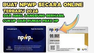 cara buat NPWP online 2024