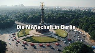 FC Bayern in Berlin: Behind the scenes mit dem MAN TGE