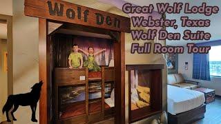 Great Wolf Lodge | Webster, Texas | Wolf Den Suite Room Tour | August 2024