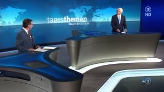 ARD Tagesthemen im neuen Studio [19/04/2014/HD]