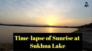 Beautiful Sunrise Time Lapse | Sukhna Lake Chandigarh |Cloudy Weather